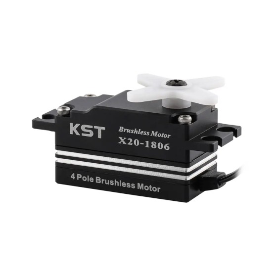 Original KST X20-1806 18Kgf.cm 0.06sec Low-profile Digital Metal Gear Brushless Motor for RC Car Drone Boat
